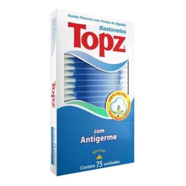 Imagem de Hastes Flexíveis Bastonestes Topz Higiene Caixa 75 Unid