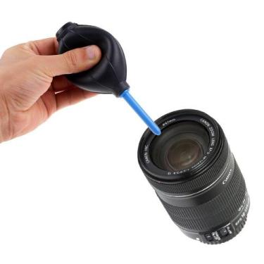 Imagem de Bomba de Ar P/ Limpeza Câmera Lente Sensor Teclado Eletrônica Impresso