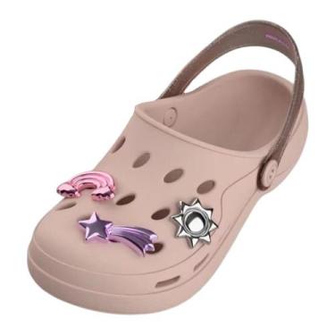 Imagem de Babuche Infantil Menina Facil Calce Conforto Joy Pins Zaxy, Nude claro