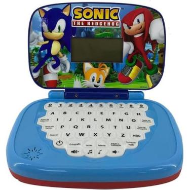 Imagem de Laptop Infantil Sonic Com Tela Incorporada Candide - 3450