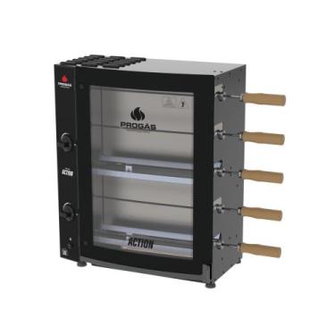 Imagem de Forno Assador Rotativo Frangueira Progás PRAC05 T 5 Espetos