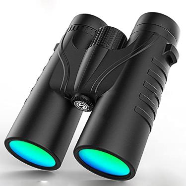 Imagem de Binóculos 10x42 para adultos - telescópios binoculares HD de à prova d'água Easy Focus, para concerto de ópera de esportes de viagem, com bolsa de transporte