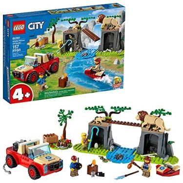 Imagem de LEGO® City Off-Roader para Salvar Animais Selvagens 60301 Kit de Construção (157 peças)