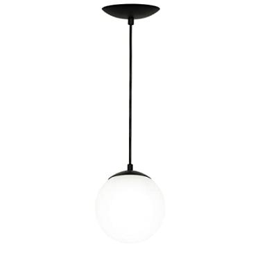 Imagem de Lustre Pendente Orby Bolinha Preto