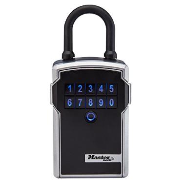Imagem de Master Lock SAFEKey Lock Box com código, cofre externo para corretores de imóveis, gerentes de propriedades e proprietários, ideal para aluguel de curto prazo, cofre para chaves comporta 5 chaves,