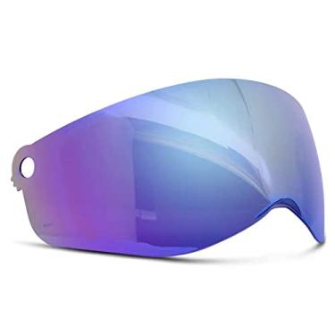 Imagem de Viseira Capacete Pro Tork Cross TH-1 Vision New Adventure Espelhada Camaleão