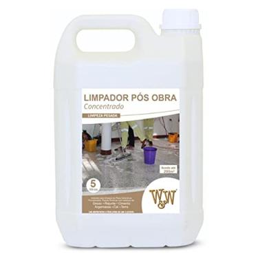Imagem de Produto Limpador Limpeza Piso Pós-obra Desengordura 5L W&W