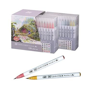 Imagem de ESTOJO ZIG PEN BRUSH REAL 120 CORES RB6000AT120V
