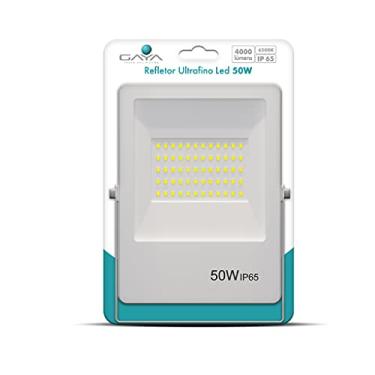 Imagem de Gaya Refletor Ultrafino LED 50W 6500K 4000Lm IP65 Bivolt Branco