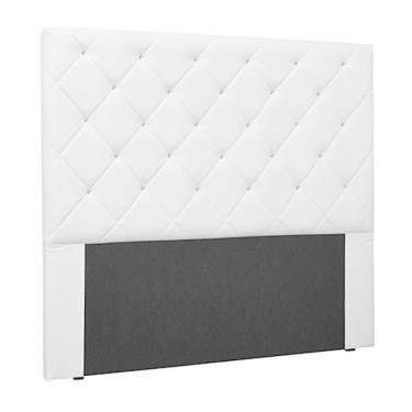 Imagem de Cabeceira King Size 1,95m Tàzio Pu Branco - Gran Belo