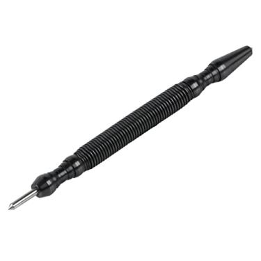 Imagem de ARES 10065 - Furador central e perfurador de aço de alta velocidade sem martelo de cabeça dupla - usinado com precisão CNC - Força impressionante de 5000 PSI