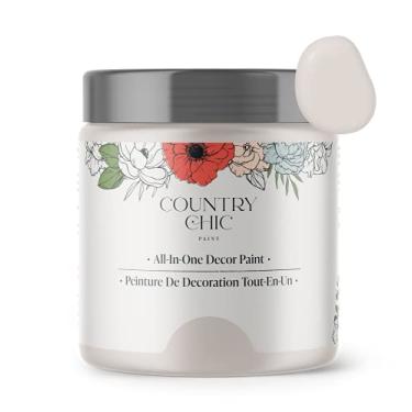 Imagem de Country Chic Paint - Tinta tudo-em-um estilo de giz para móveis, decoração de casa, armários, artesanato, ecológica, preparação de superfície mínima, tinta fosca para várias superfícies - querida [roxo claro] - (113 g)