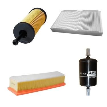 Imagem de Kit Troca De Filtros C3 1.6 16v 2001 Em Diante