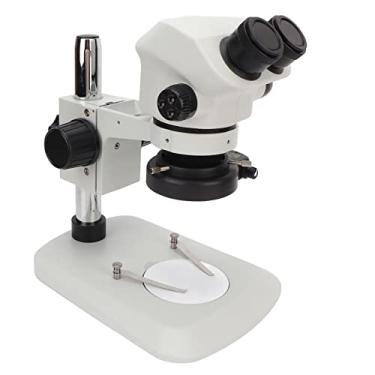 Imagem de MicroscóPio EstéReo Binocular Montado para Frente 2 10X 22 Oculares MicroscóPio EstéReo Binocular Profissional (Plugue UE 100-240V)