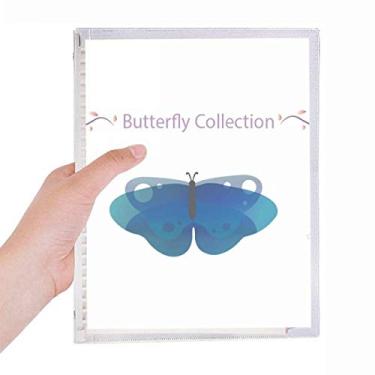 Imagem de Caderno de papelaria com folhas soltas da coleção Blue Butterfly
