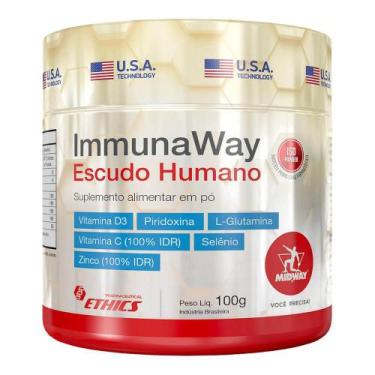 Imagem de Suplemento Alimentar Midway Immuna Way Escudo Humano 100G - Midway Int