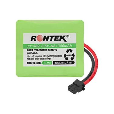 Imagem de Bateria Nimh P/telefone Sem Fio 3,6v 1300mah 3xaa - Rontek