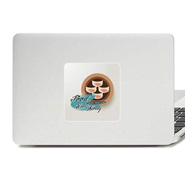 Imagem de Hong Kong Har Gow Dumplings Decalque Vinil Paster Laptop Adesivo Decoração PC