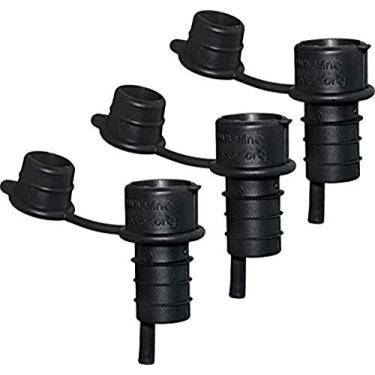 Imagem de Haley's Corker aerador de vinho 5 em 1, recipiente, dosador, filtro, gravador, 3 Pack, Standard, 1