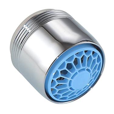 Imagem de Aerador de torneira de cozinha para pia Acessórios de borbulhador One Touch Switch difusor de economia de água de torneira banhado a cromo para banheiro, H