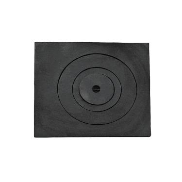 Imagem de Chapa Redução Extra Em Ferro Fogão A Lenha 1 Furo 54X50Cm