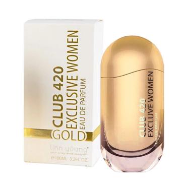 Imagem de Perfume Importado Feminino Linn Young Coscentra Club 420 Gold Eau de Parfum 100 ml