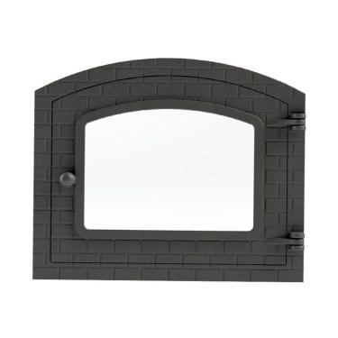 Imagem de Porta Forno Ferro Fundido Com Vidro Libaneza Colonial G