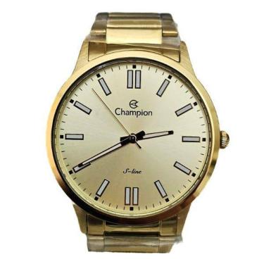 Imagem de Relógio Champion Feminino S-Line CN21096X Dourado Aço 22cm