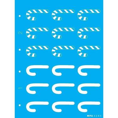 Imagem de Stencil Opa 15X20 - 3285 - Estamparia Bengalas De Natal