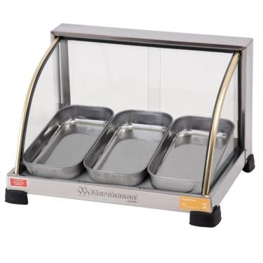 Imagem de Estufa para Salgado Linha Ouro Curva com 3 Bandejas - Marchesoni