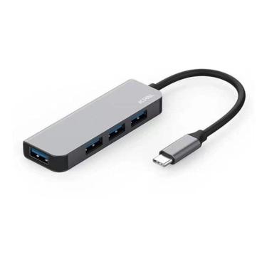 Imagem de Hab Usb Type-C 1 Porta Usb 3.0 5 Gbps+ 3 Portas Usb2.0