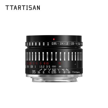 Imagem de Ttartisan 35mm f0.95 grande abertura lente principal para sony e montagem fujifilm x canon m canon