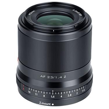 Imagem de VILTROX Lente AF 23 mm F1.4 Z para corpo de câmera Nikon Z, foco automático, lente grande angular APS-C Prime, grande abertura, compatível com câmera Nikon Z Mount Z5 Z50 Z6 Z6II Z7 Z7II Zfc