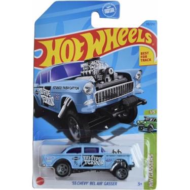 Imagem de Hot Wheels '55 Chevy Bel Air Gasser, HW Gassers 1/5 [Blue] 110/250