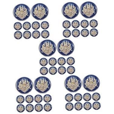 Imagem de Tofficu 50 Unidades botões de metal decorações de prata prendedores de roupas decoração dourada ornamento botões de latão botões metálicos estilo ocidental definir botão jeans