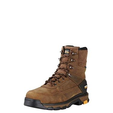 Imagem de Bota de trabalho masculina Intrepid 20,3 cm H2o Composite Toe da Ariat, Rye Brown, 10.5