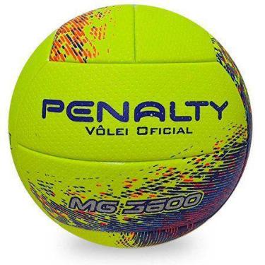 Imagem de Bola Penalty Mg 3600 Volei 521321 Verde Azul Unissex