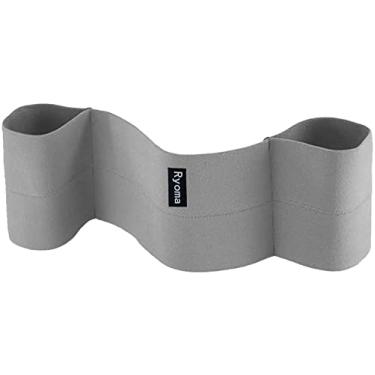 Imagem de Faixa de supino Power Weight Lifting Training Gym Band Elastic Fitness Boost Strength Push Up Gym Workout (Cinza, M)