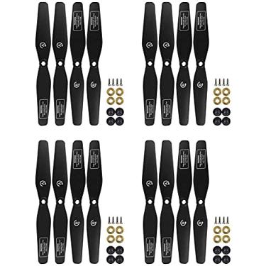 Imagem de 16PCS Black Propeller for SJRC S20W S30W T18 H301S T25 HS110D HS110G HS120D Remote Control Drone Blade Spare Parts