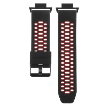 Imagem de Pulseira de relógio de silicone para Casio G-SHOCK GXW-56 GX-56BB GX-56 (preto vermelho)