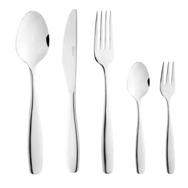 Imagem de WOLFF - Faqueiro de Aço Inox Cannes 20 Peças - Jogos de Talheres - Mesa Posta