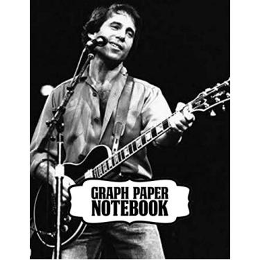 Imagem de Notebook: Paul Simon American Singer-Songwriter Simon & Garfunkel Music Band The Sound of Silence, Mrs. Robinson Greatest Hit, Large Notebook for ... Blank Paper Drawing and Write Notebooks