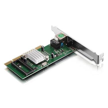 Imagem de Netis Adaptador PCI AD1102 Gigabit Ethernet para Windows, Mac OS, Linux | Adaptador de rede PCI 10/100/1000Mbps com Plug and Play | Suporte padrão e baixo perfil incluído