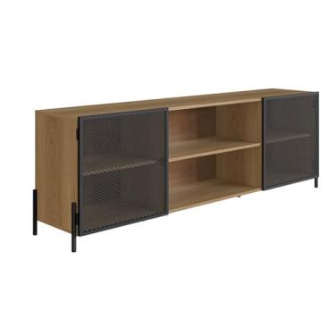 Imagem de Rack Seult Hanover 2 Portas de Aço Preto 180cm - 67971