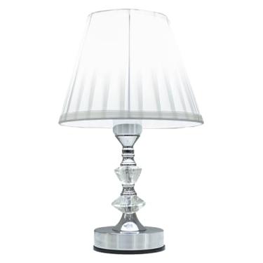 Imagem de Abajur de Mesa Cristal Cupula Abajur Para Quarto 3 Níveis de Intensidade Toque na Base (110)