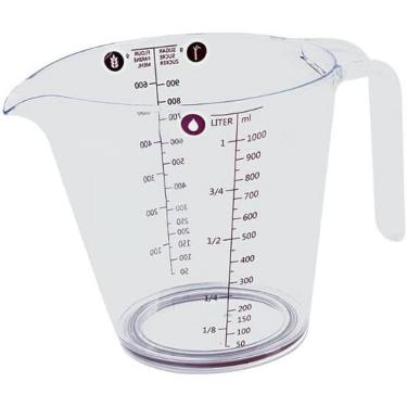 Imagem de Jarra Medidora em PS + Silicone Glacê 1 litro Brinox