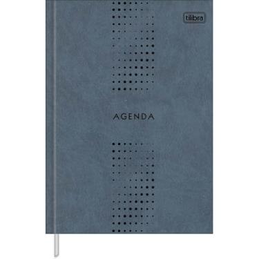 Imagem de Tilibra - Agenda Executiva Costurada Diária 14,5 x 20,5 cm Prátika Permanente - Azul