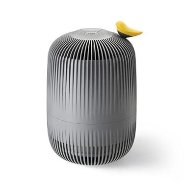 Imagem de CLAIR Purificador de ar para pólen de alergias em casa, H13 TRUE HEPA remove 99,97% de poeira, pelos de animais de estimação, fumaça, odor com carvão ativado e pré-filtro lavável, modo automático e indicador de qualidade do ar, K2 cinza