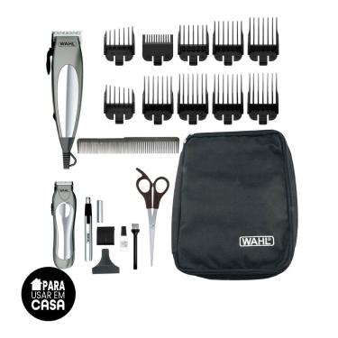 Imagem de Kit Máquinas de Corte e Aparador Deluxe Groom Pro Wahl 127V