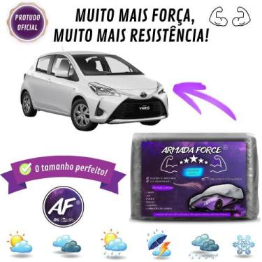 Imagem de Capa De Cobrir Carro Yaris Hatch Forrada Impermeável Armada Force - Ar